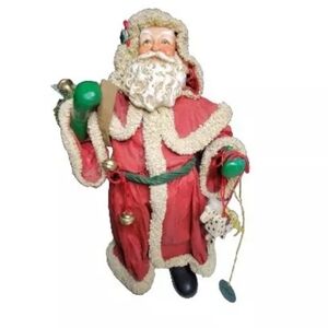 Clothtique Possible Dreams Victorian Santa Horse Gifts 93 Vintage Christmas 9.5"